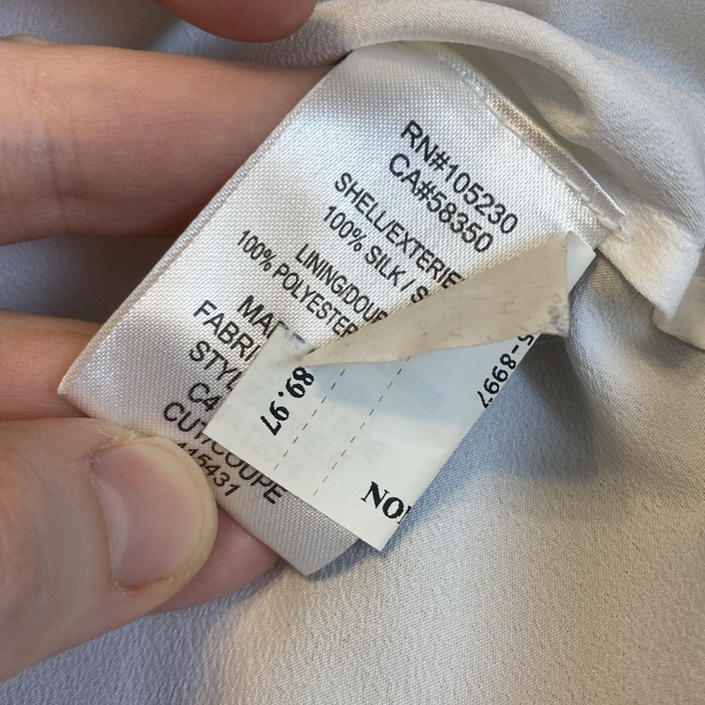 Joie Womens Size Medium Elvire Porcelain Beaded White Camisole 100% Silk NWT - Picture 10 of 15